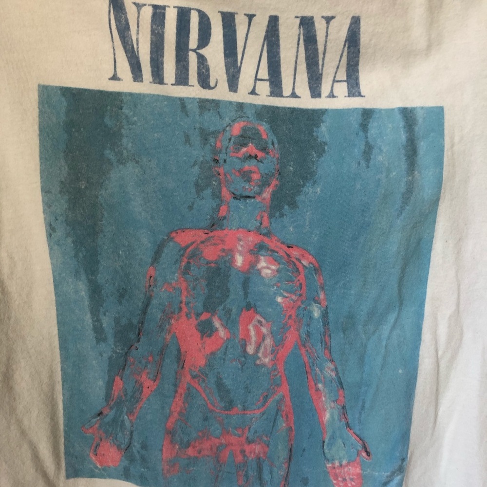TRUNK LTD. nirvana graphic t-shirt with cut outs - Picture 5 of 7